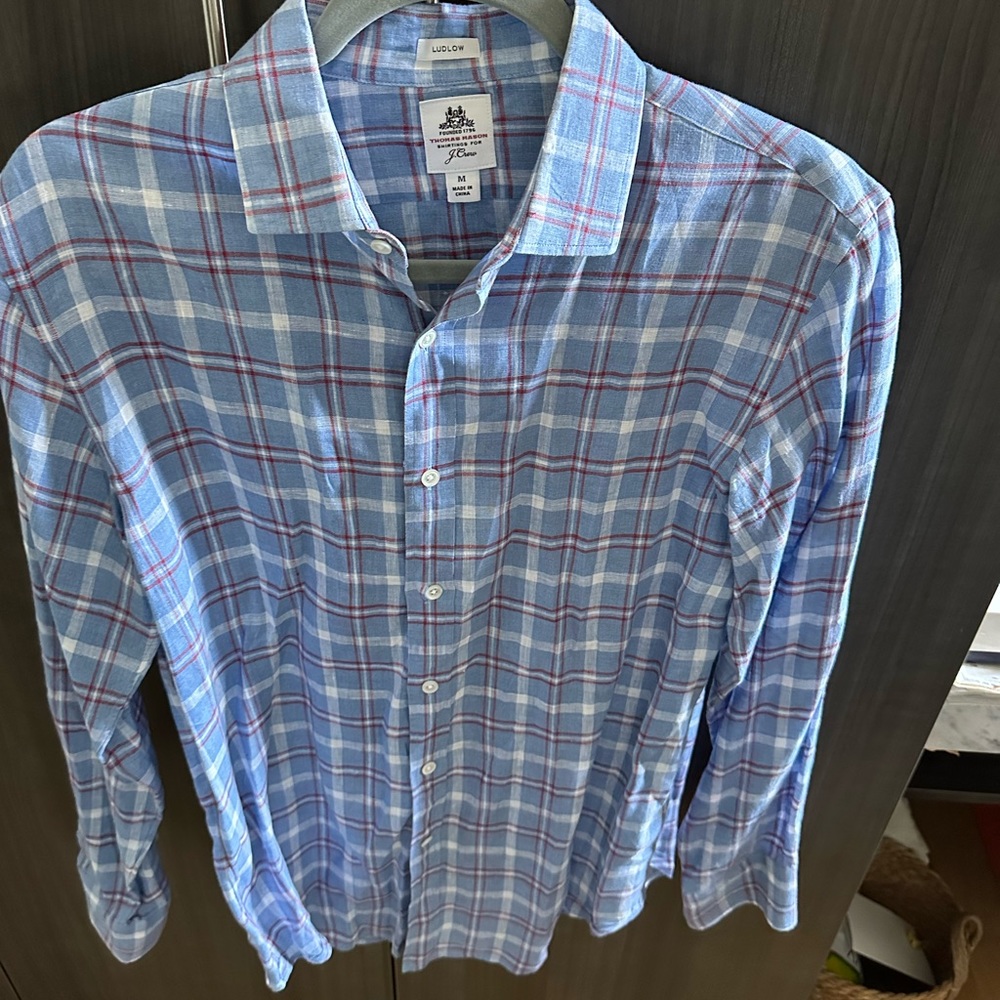 Thomas Mason x Jcrew linen shirt